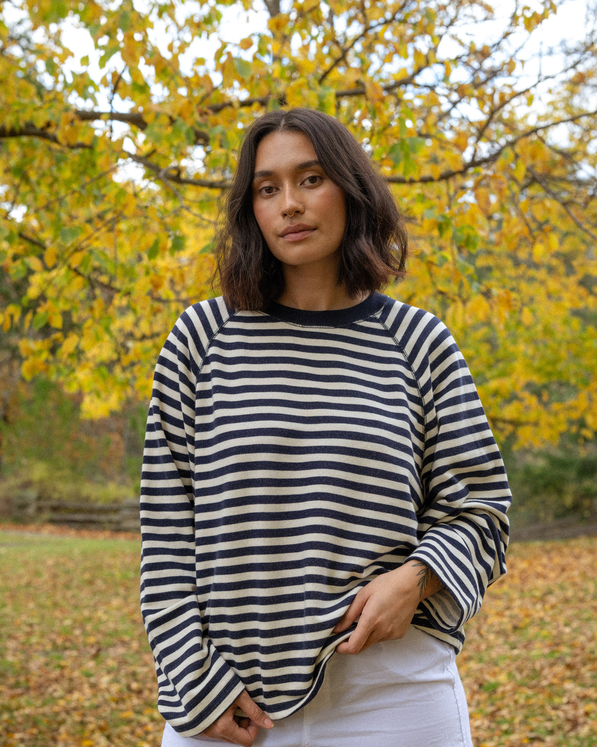 Stripey Raglan