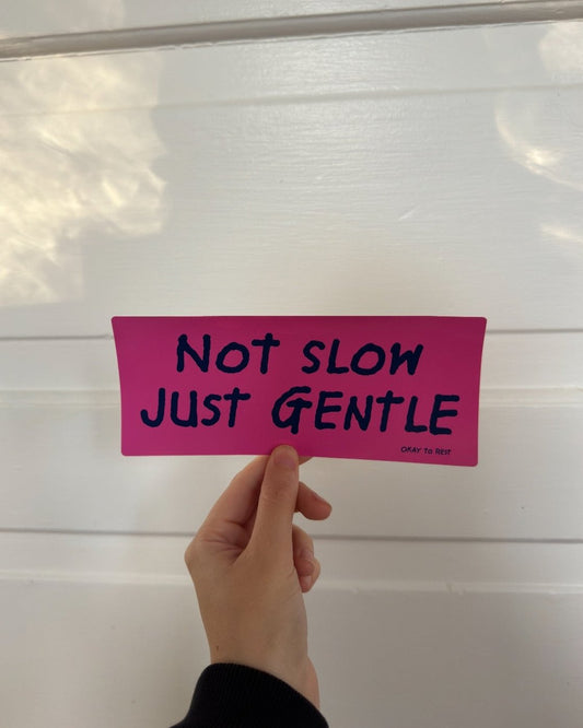 Not Slow Bumper Sticker