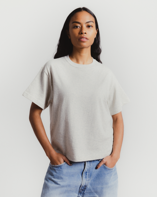 *Perfectly Imperfect* Grey Blank Tee